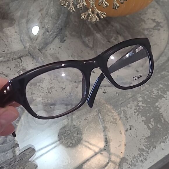 FENDI PERSCRIPTION GLASSES FRAMES BLACK F867 - Picture 7 of 9